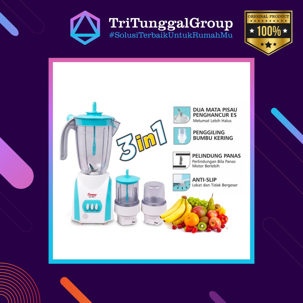 (BAYAR DI TEMPAT) Blender Cosmos CB-281 P / CB281P / CB 281P / CB281P / CB 281P / CB-281P - Blender 