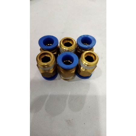 naple pneumatic JPC 8-02(1/4) SAC/fitting selang pneumatic/socket selang pneumatic