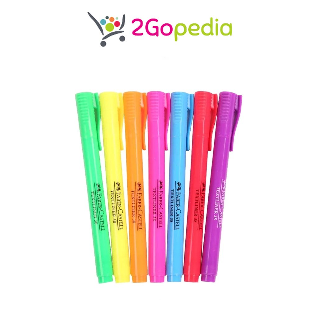 

Spidol Highlighter / Textliner Fluorescent HL-38 Faber Castell Grosir Murah Atk