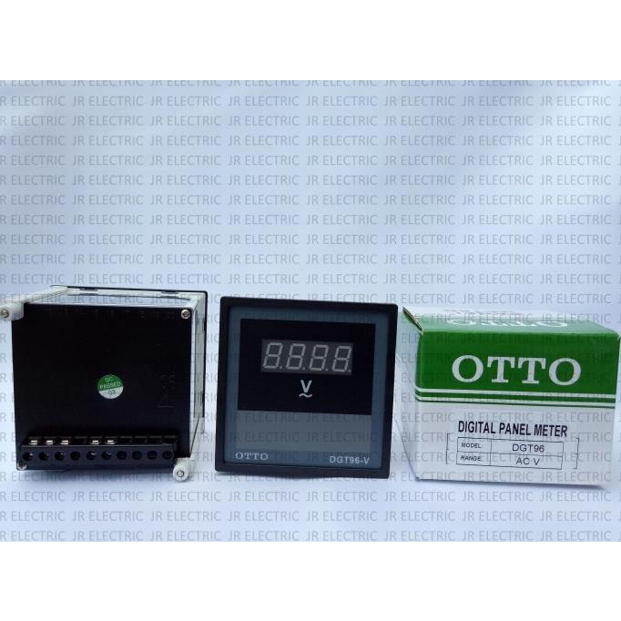 Otto Panel Amper Ampere Volt Hz Frequency Meter Digital Dgt-96