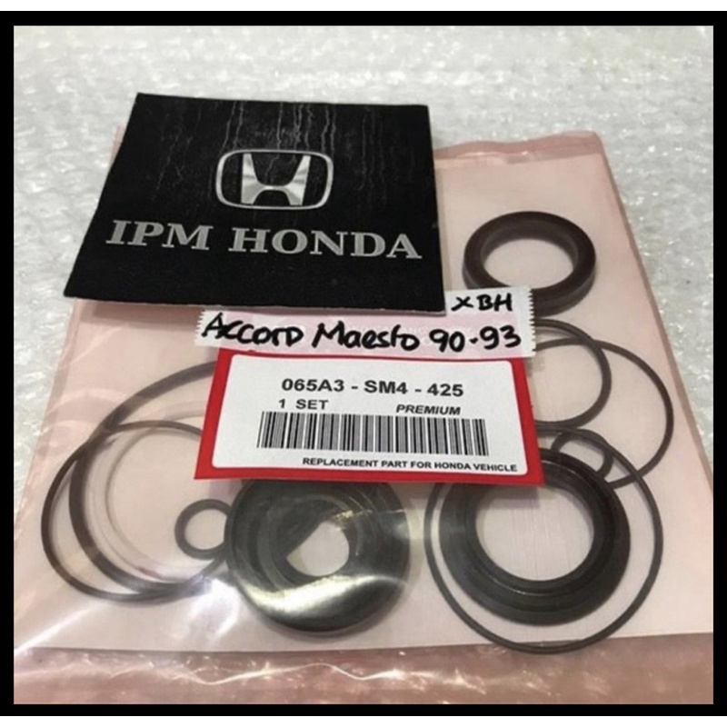 065A3 SM4 Seal KIT Rack Power Steering Stir Bawah Honda Accord Maestro 1990 1991 1992 1993