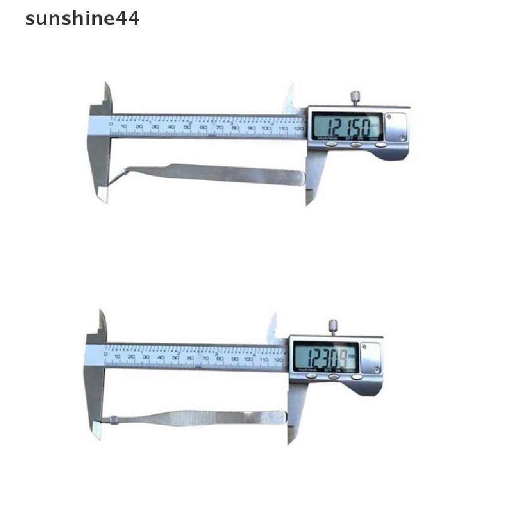 Sunshine 3Pcs Pinset Presisi Bahan Stainless Steel Untuk Reparasi Elektronik