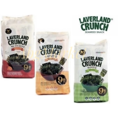 

Lavendar crunch seaweed korea seasalt wasabi habanero