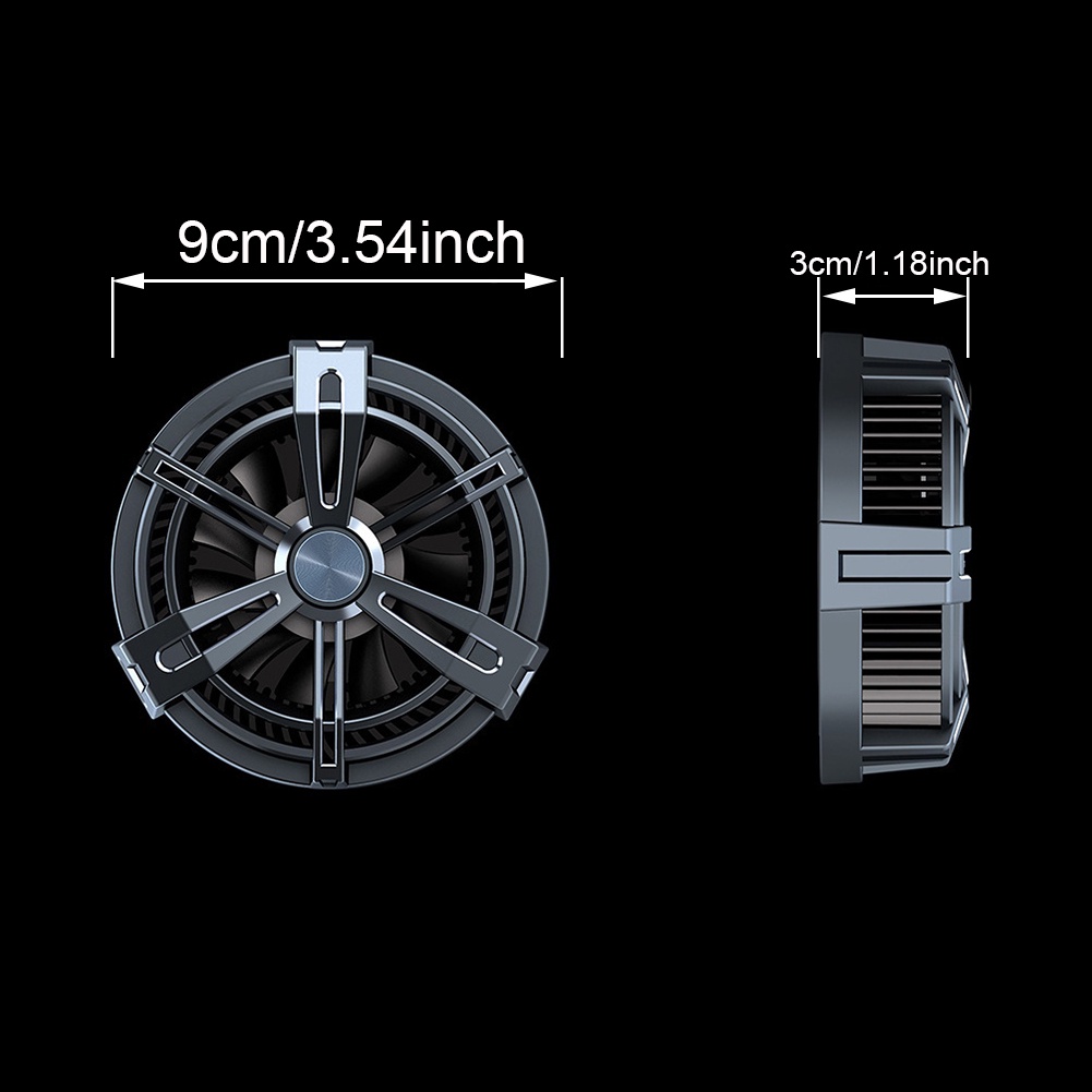 Funcooler X12 Radiator Pendingin HP Magnet Fan Cooler Cooling Fan
