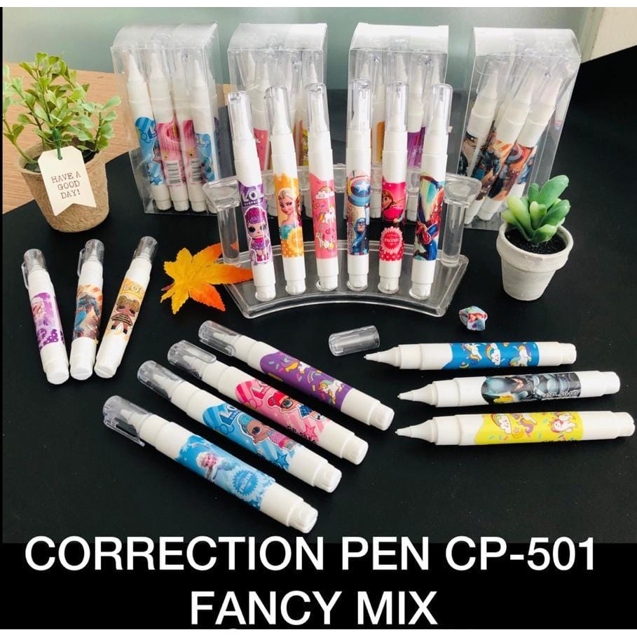 

AS888 - Tip Ex Model Pen Correction Pen Motif Kartun