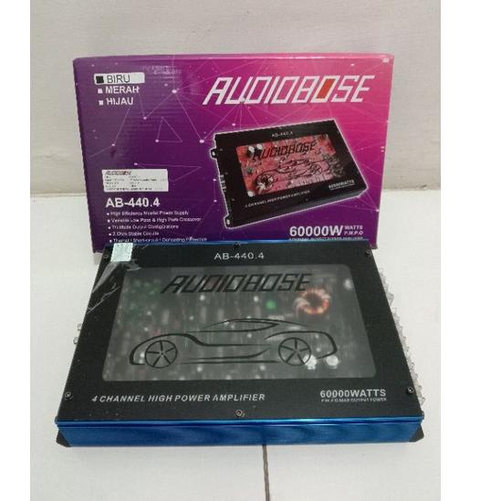 Dijual--Power Audiobose AB-440.4 4channel Transparan