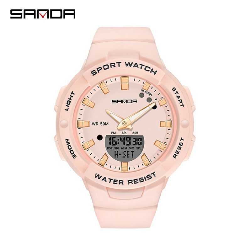 Jam Tangan Sanda Baby G Pilihan Warna Kesukaan Wanita