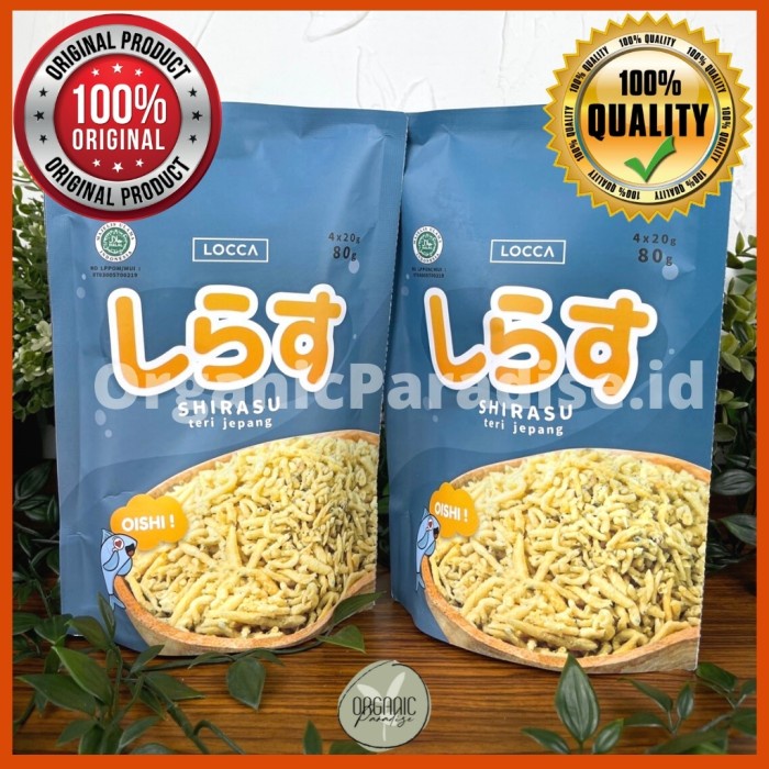 

Teri Jepang Locca Shirasu 80 gram