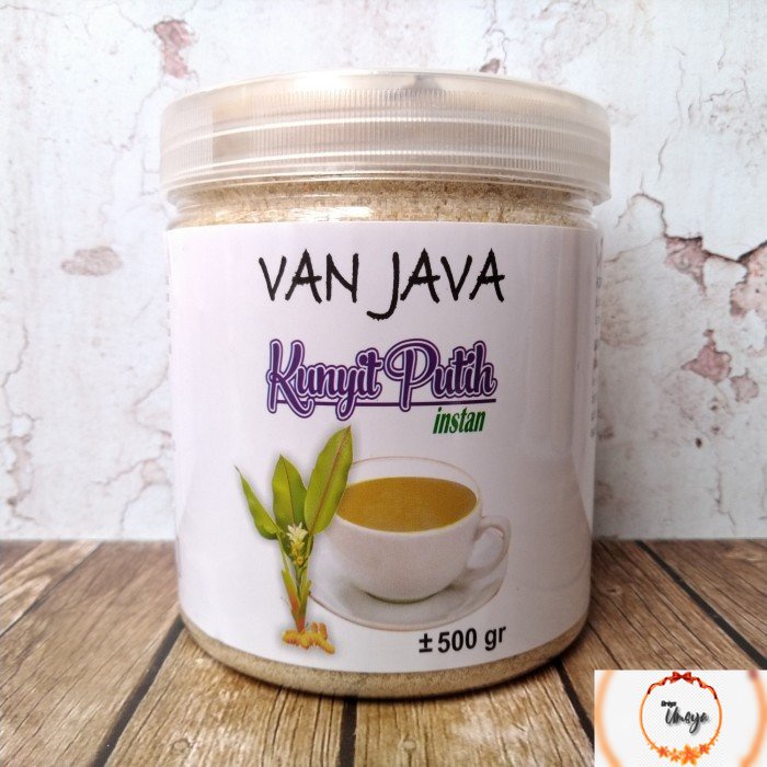 

Kunyit Putih Bubuk Instan VAN JAVA 500 Gram