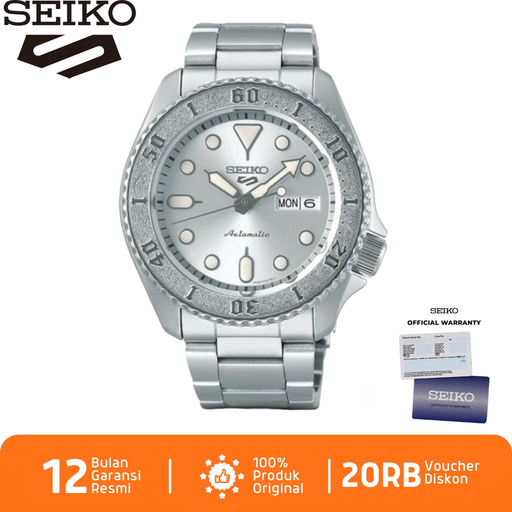 Seiko 5 Sports SRPE71 Jam Tangan Pria Seiko 5 Automatic SRPE71K1 Stainless Steel Strap