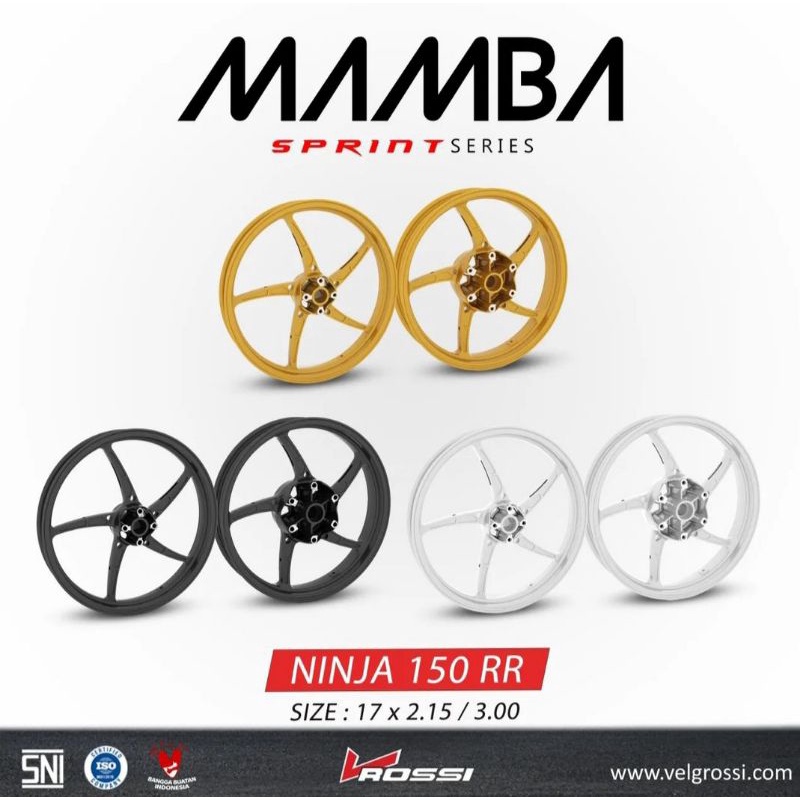 velg vrossi sprint mamba kawasaki ninja rr r ss 2tak 2stroke