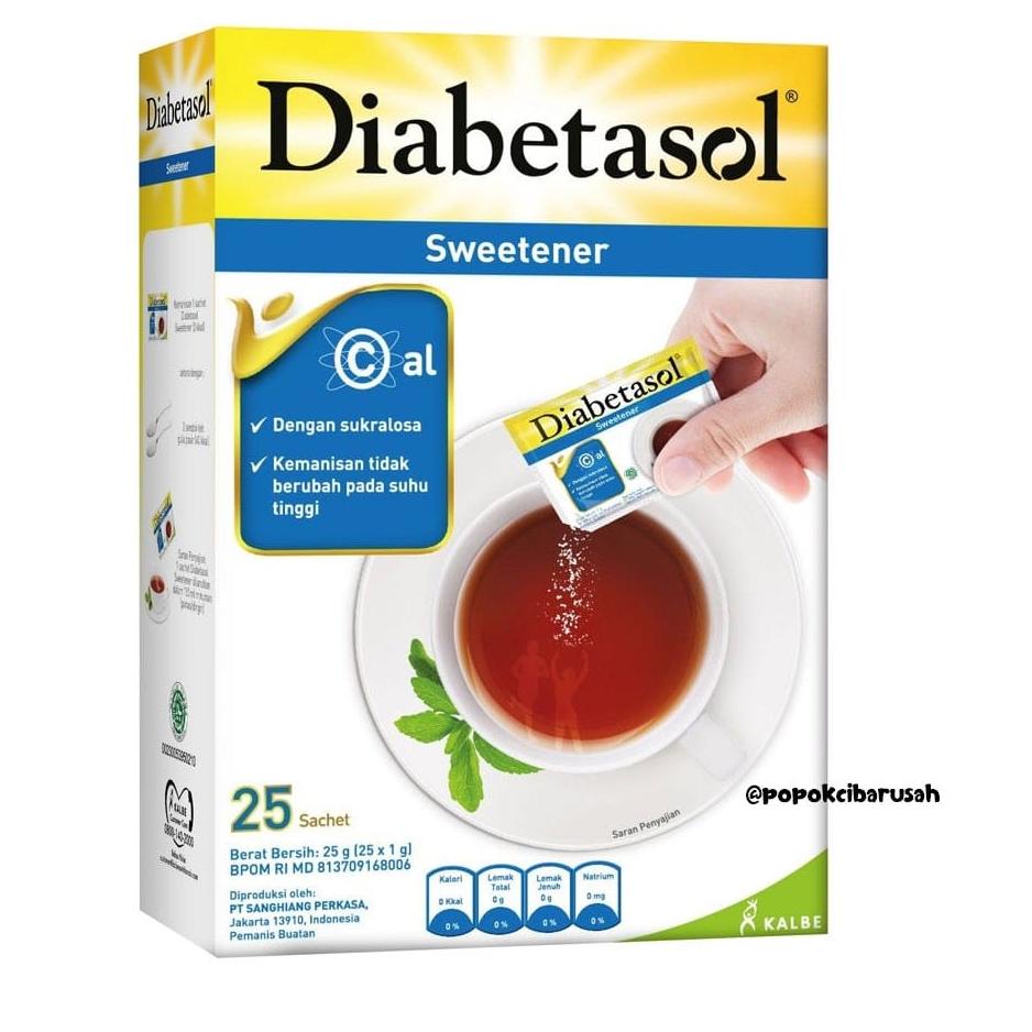 

kodeB6n1M--Diabetasol Zero Calorie Sweetener 100 X 1,5 G (Sachet)