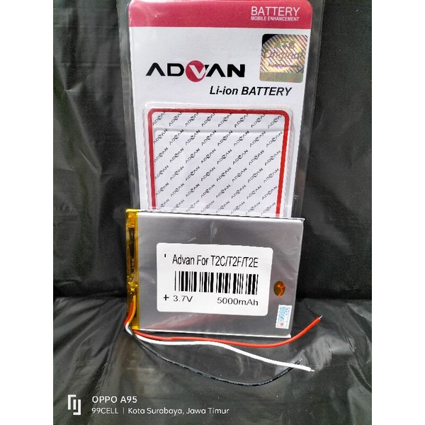 Baterai | Battery | Batre Advan Advan T2C / T2F / T2E