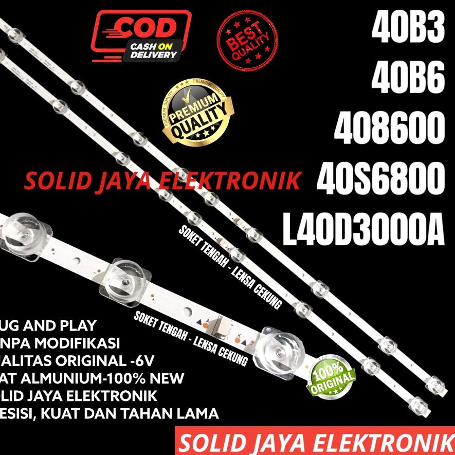 BISA ✨COD✨ BACKLIGHT TV LED TCL 40 INC 40B3 40B6 408600 40S6800 L40D3000A L 40D3000 40D3000A 40B 40S