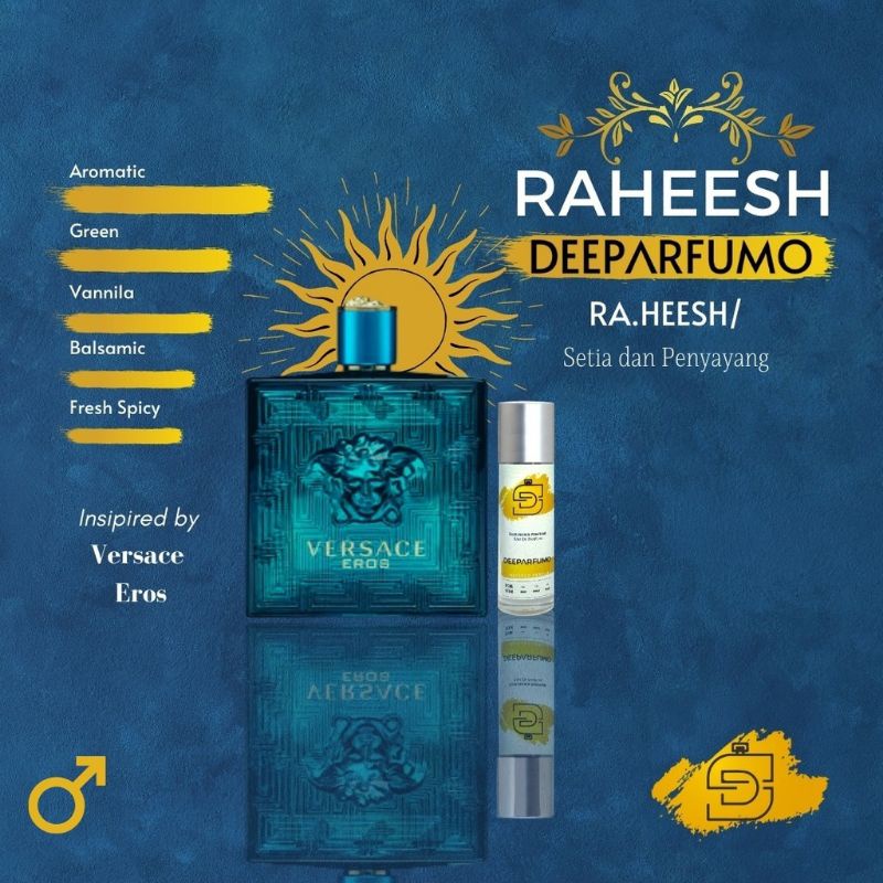 INSPIRED BY VERSACE EROS MEN PARFUM PRIA RAHEESH DEEPARFUMO 30ML