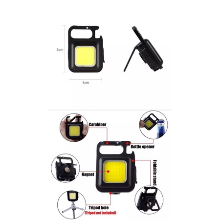 Lampu LED Mini COB Magnet Gantungan Super Terang