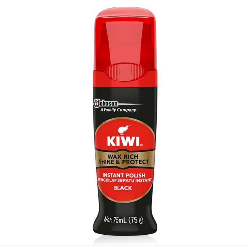 Kiwi Shine &amp; Protect Semir Sepatu 40ml &amp; 75ml