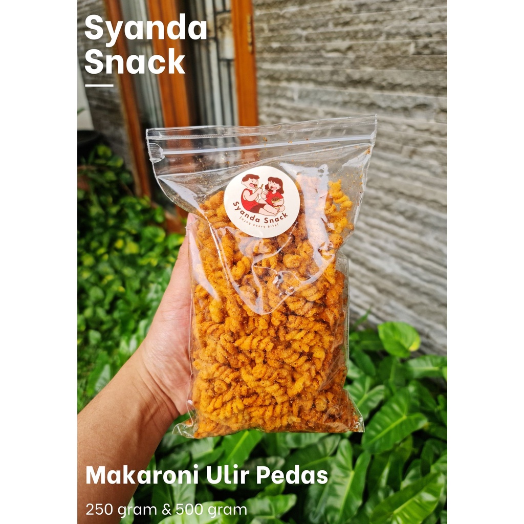 

Makaroni Ulir Pedas 250 gram