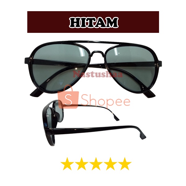 Kacamata Hitam Aviator Anti UV400 Pria Dan Wanita Candy Color - Kaca Mata Anti Sinar Matahari Import Unisex FREECASE