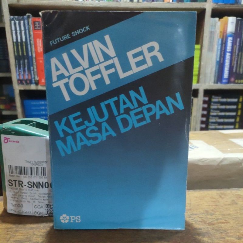 BUKU ALVIN TOFFLER KEJUTAN MASA DEPAN ORIGINALPENERBIT:PANJTA SIMPATI