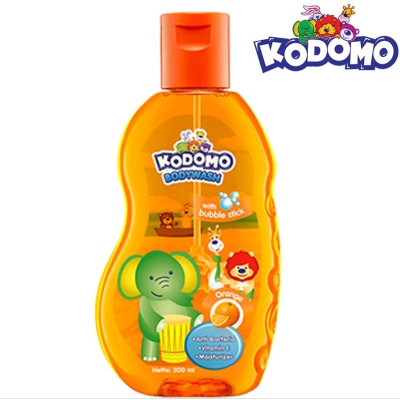 KODOMO BODYWASH WITH BUBBLE STICK - SABUN MANDI ANAK KODOMO 200 ML / SABUN KODOMO / SABUN MANDI BAYI