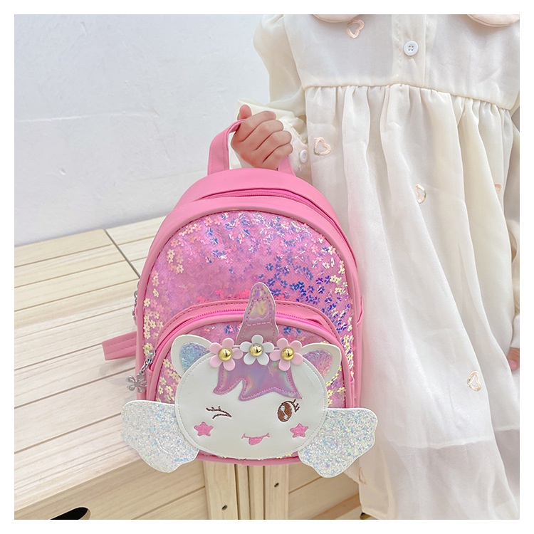 tas sekolah anak ransel anak motif unicorn horn mini tas import anak