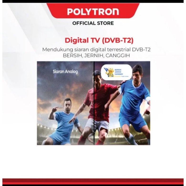 TV LED Digital Polytron Soundbar 32BV1558
