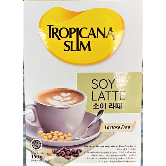 

Tropicana Slim Soy Latte 150gr