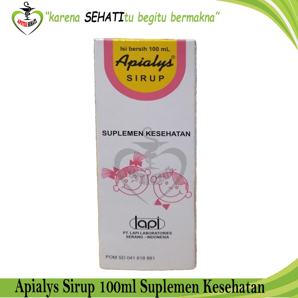 LAPI Apialys Suplemen Makanan Bayi dan Anak Multivitamin Suplemen Makanan