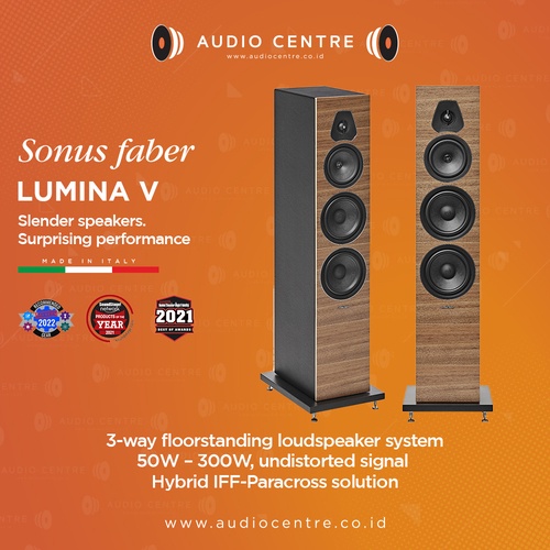 Sonus Faber Lumina V Floorstanding Speaker made in Italy