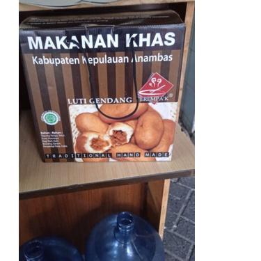 

TOP PRODUK luti gendang isi 50pc roti goreng isi abon tuna pedas`