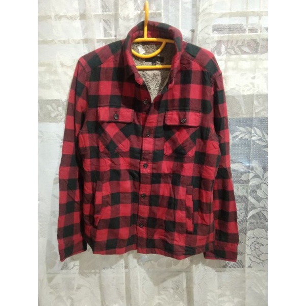 Uniqlo Sherpa Flannel