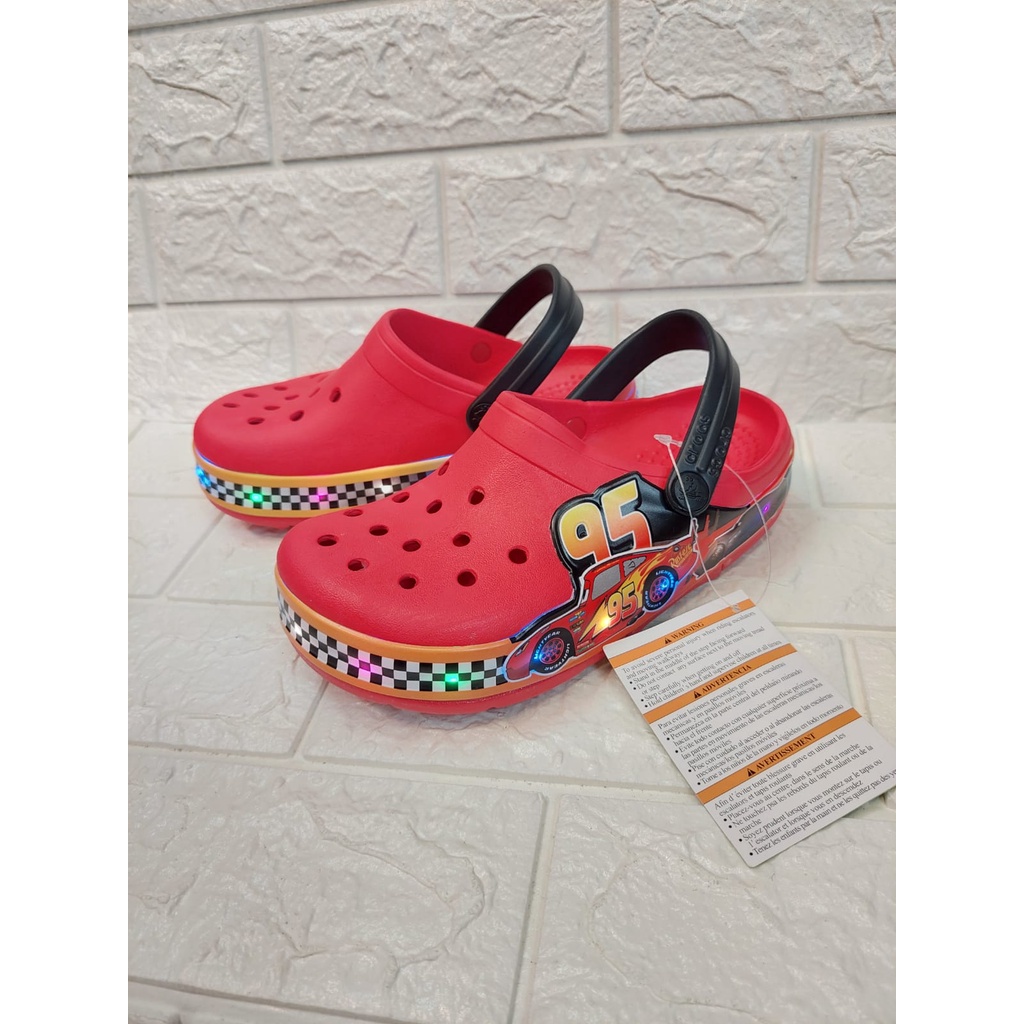 Crocs ANAK FUN LAB LED / Crocs Karakter / Crocs Anak / Sandal Anak / Sepatu Sandal Anak / Crocs KIDS