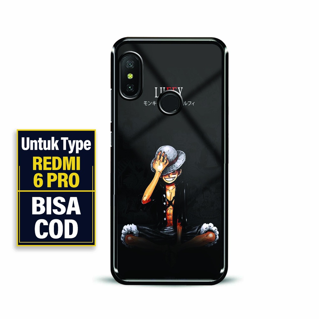 Case Glossy Premium Redmi 6 Pro - 2D Glossy Redmi 6 Pro - Fashion Motif [ Anime Onpc 2 ] Redmi 6 Pro