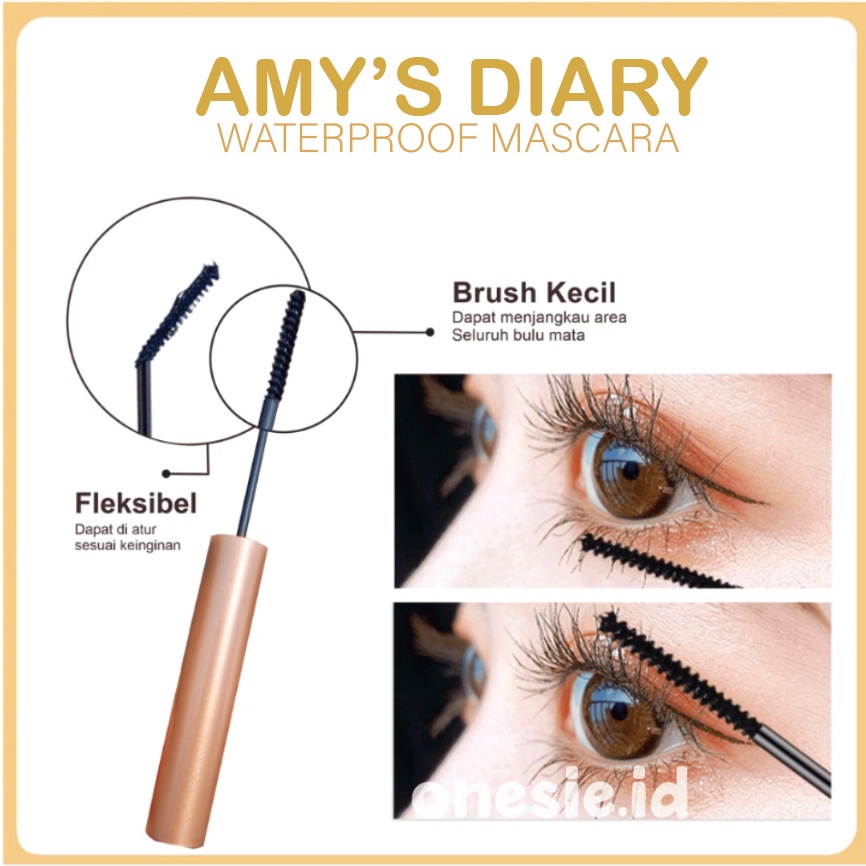 Maskara Waterproof Slender Curved Formula Baru Anti Air XX080