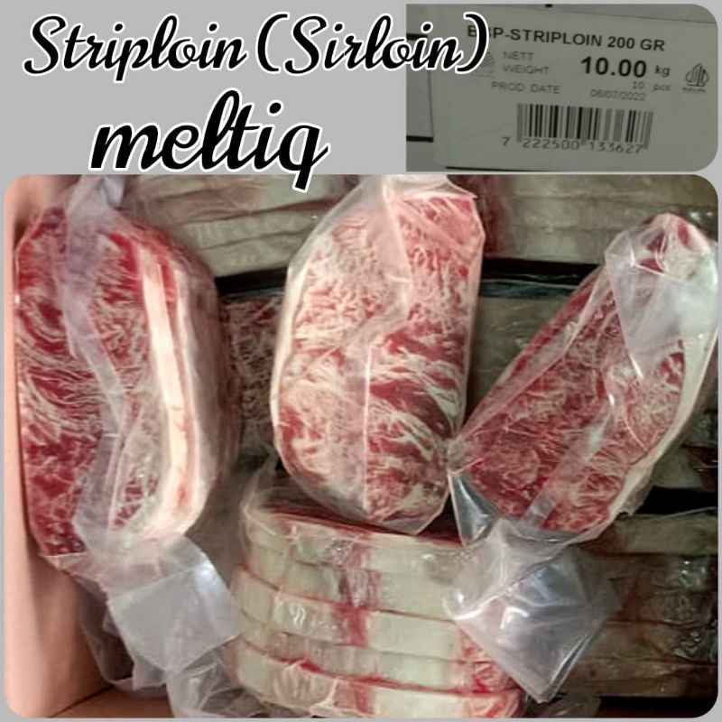 

sirloin meltique / Aus striploin / serloin steak 1 kg