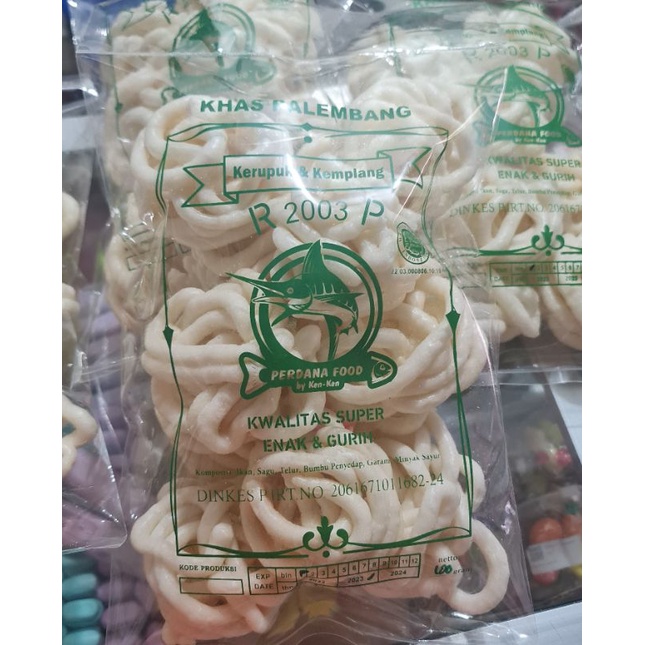 kerupuk palembang asli perdana food krupuk sanggul asli palembang kerupuk peser palembang