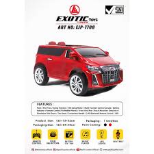 MOBIL AKI ANAK EXOTIC TOYOTA ALPHARD EJP 7708