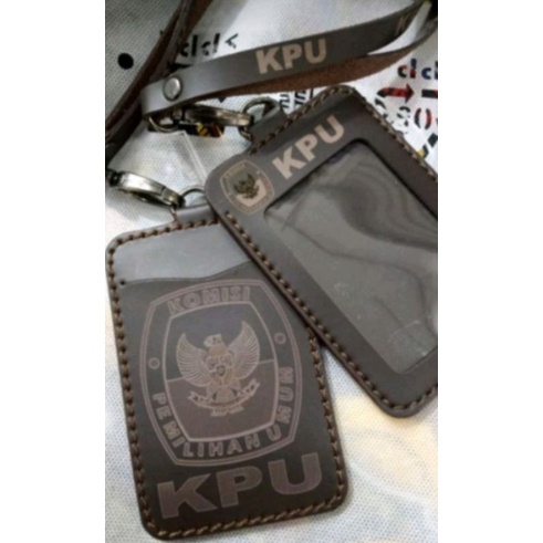 

gantungan id card KPU