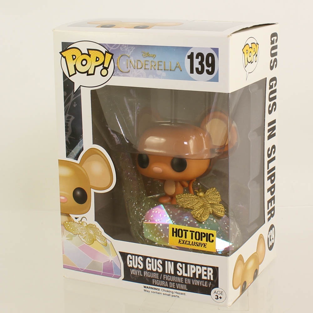 Funko POP! Disney Vinyl Figure Cinderella Movie GUS GUS in SLIPP #139