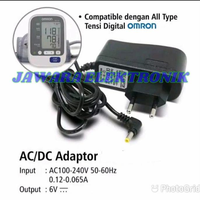 omron adaptor tensimeter digital / alat tensi darah BIG SALE Kode 279
