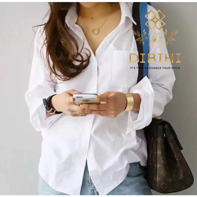 Kemeja Putih Wanita / Kemeja Kerja Wanita / Kemeja formal
