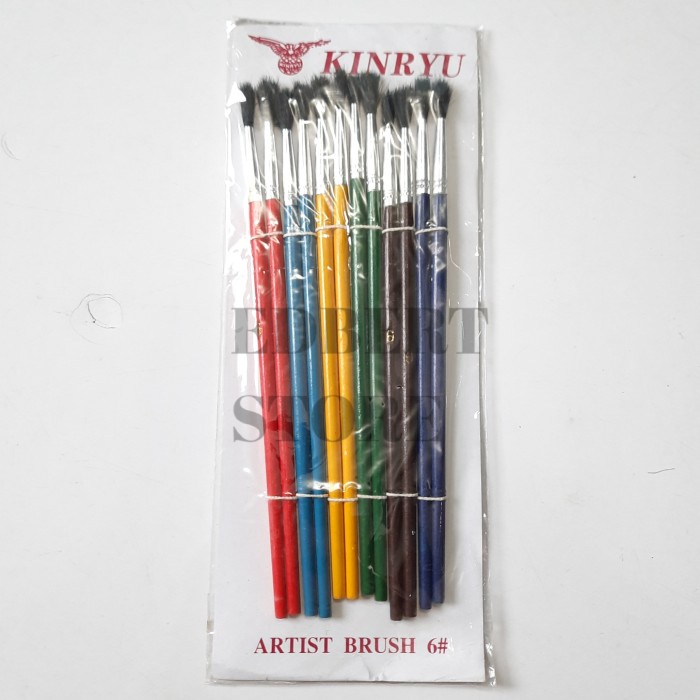 

Hot Sale Kuas Lukis No 6 / Kuas Gambar Harga Per Lusin (E5158) Promo