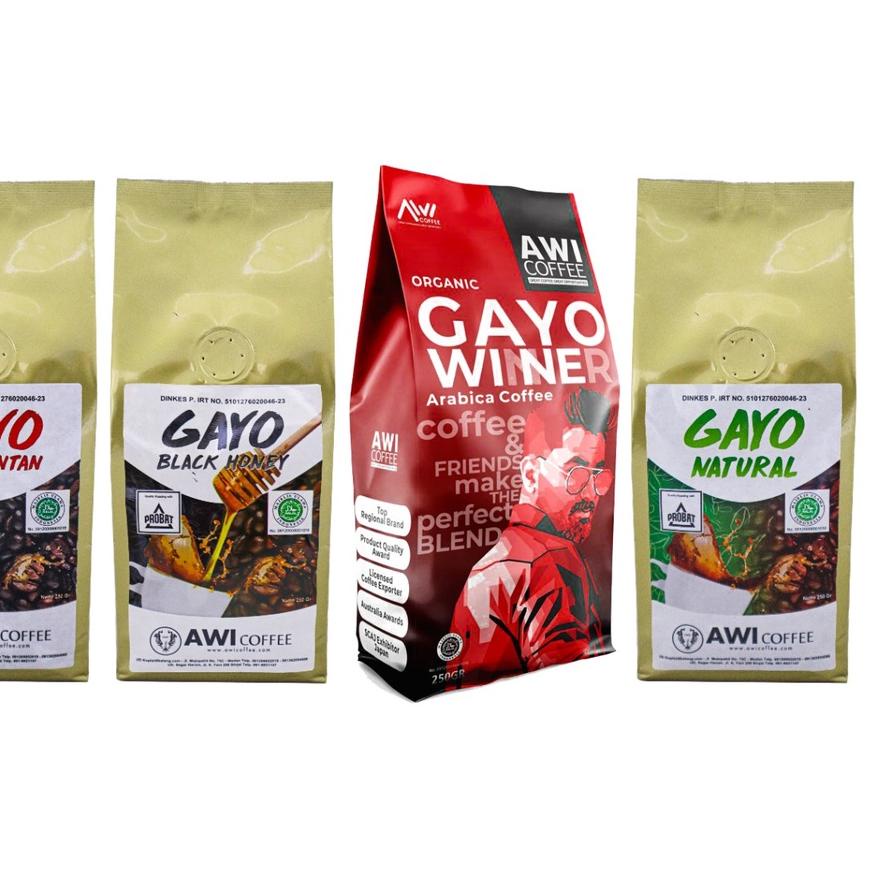

limited Edition✔️Kopi Gayo Wine 250Gr / Gayo Winner 250Gr | Kopi | Kopi Aceh | Arabica | Roasted Coffee Bean|RA8