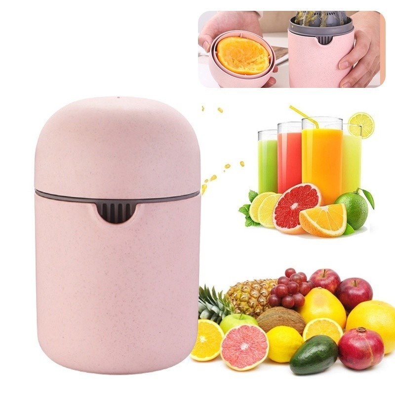 Perasan Jeruk &amp; Lemon Cangkir Juicer Portable Multifungsi Jus Alat Pemeras Jus Portable