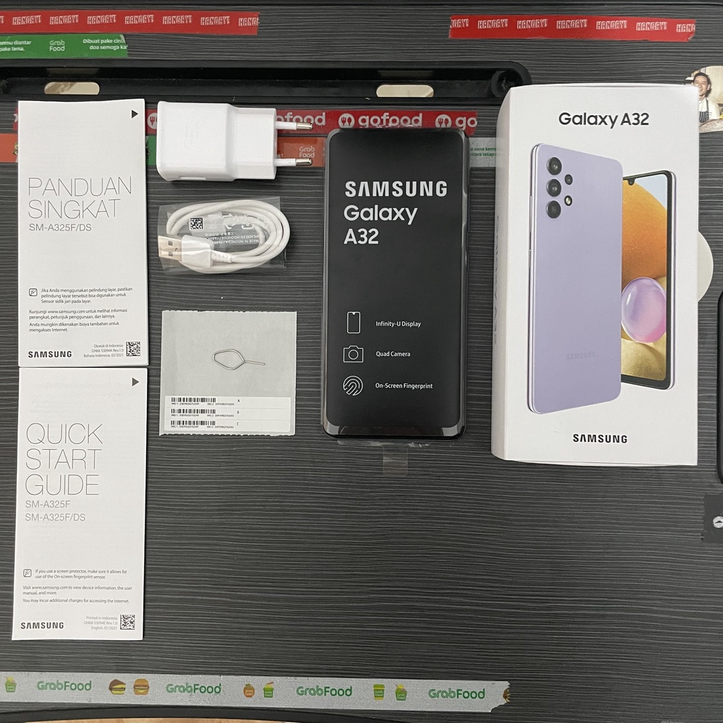 [Secondhand] Samsung A32 4G 128/6GB Purple (Free Casing)