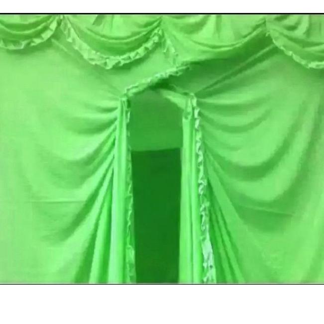 Paling Diminati Kelambu anti nyamuk kain tebal ukuran jumbo 200x200 kelambu kamar tidur modern