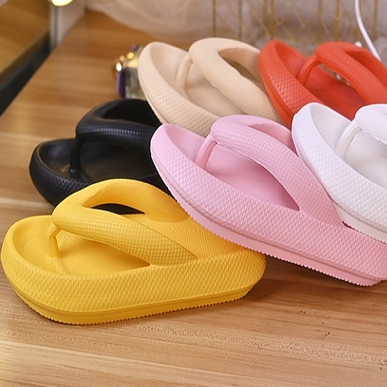 Sendal Japit Wanita Anti Slip Sandal Jepit Cewek Korean Style Empuk Sandal Flip Flop Cewek Eva Phylon Terbaru