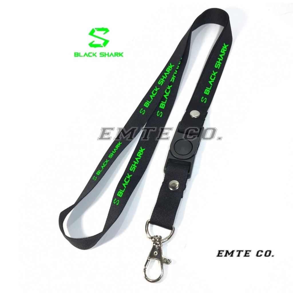 

Tali Lanyard BLACK SHARK PREMIUM gaming GANTUNGAN KUNCI/GANTUNGAN ID CARD/GANTUNGAN POD MURAH BISA COD BEST SELLER