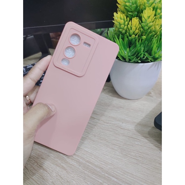 Silvertech Kesing Vivo V25 Pro - V25 5G Softcase Macaron Pastel Protect Camera